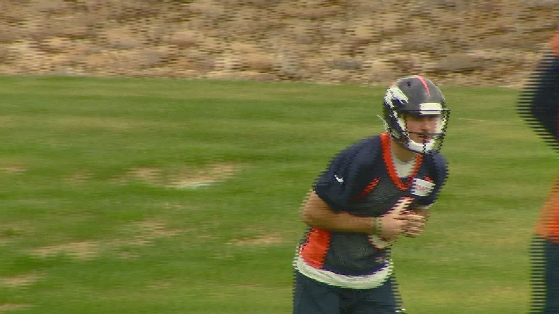 St. Joe's graduate Chad Kelly is embracing his chance to compete for a roster spot with the Denver Broncos.
