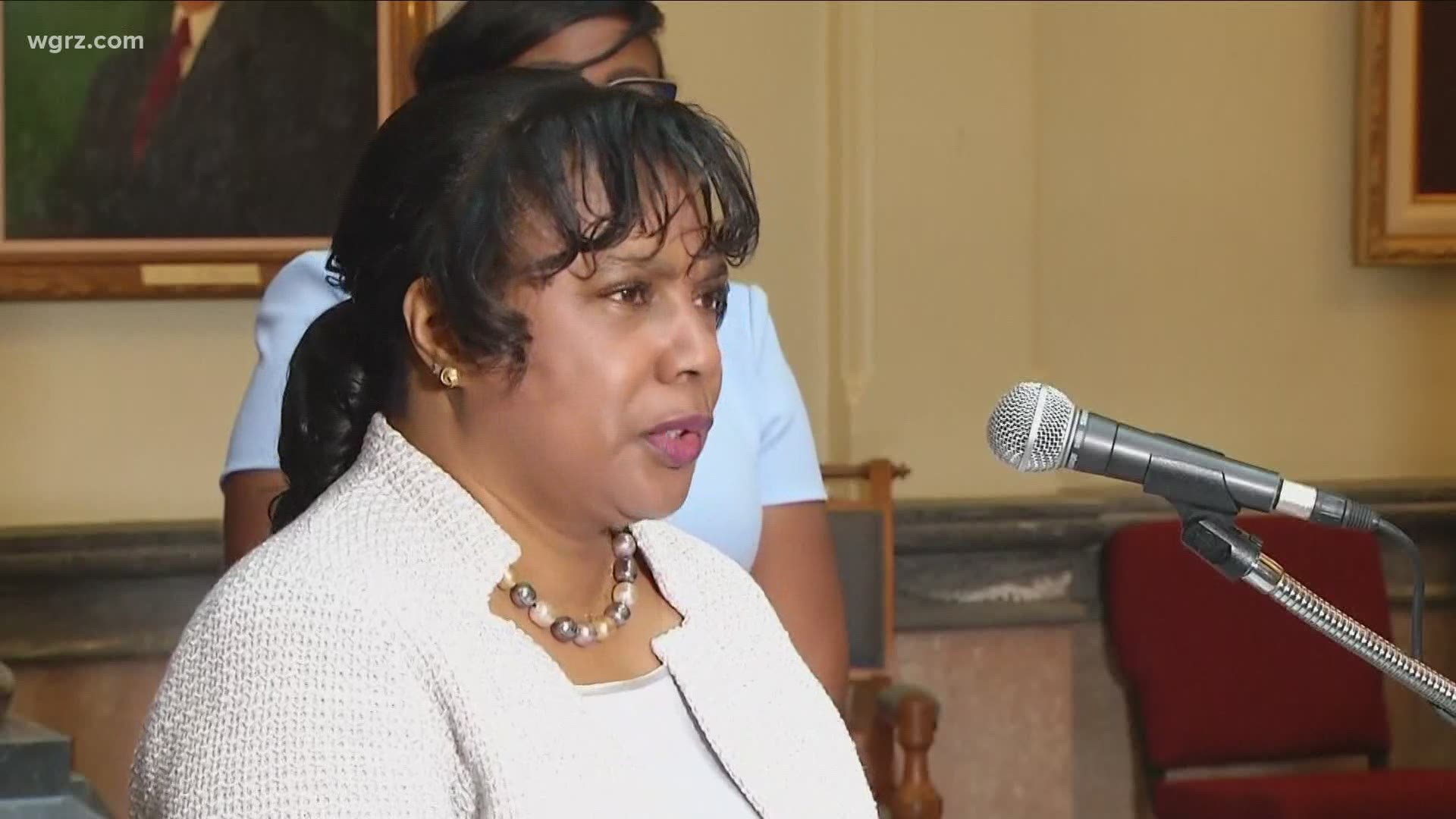 Cynthia Herriott-Sullivan was appointed today, the first woman to lead the department. She is a 24-year veteran and currently head's the city's housing authority.