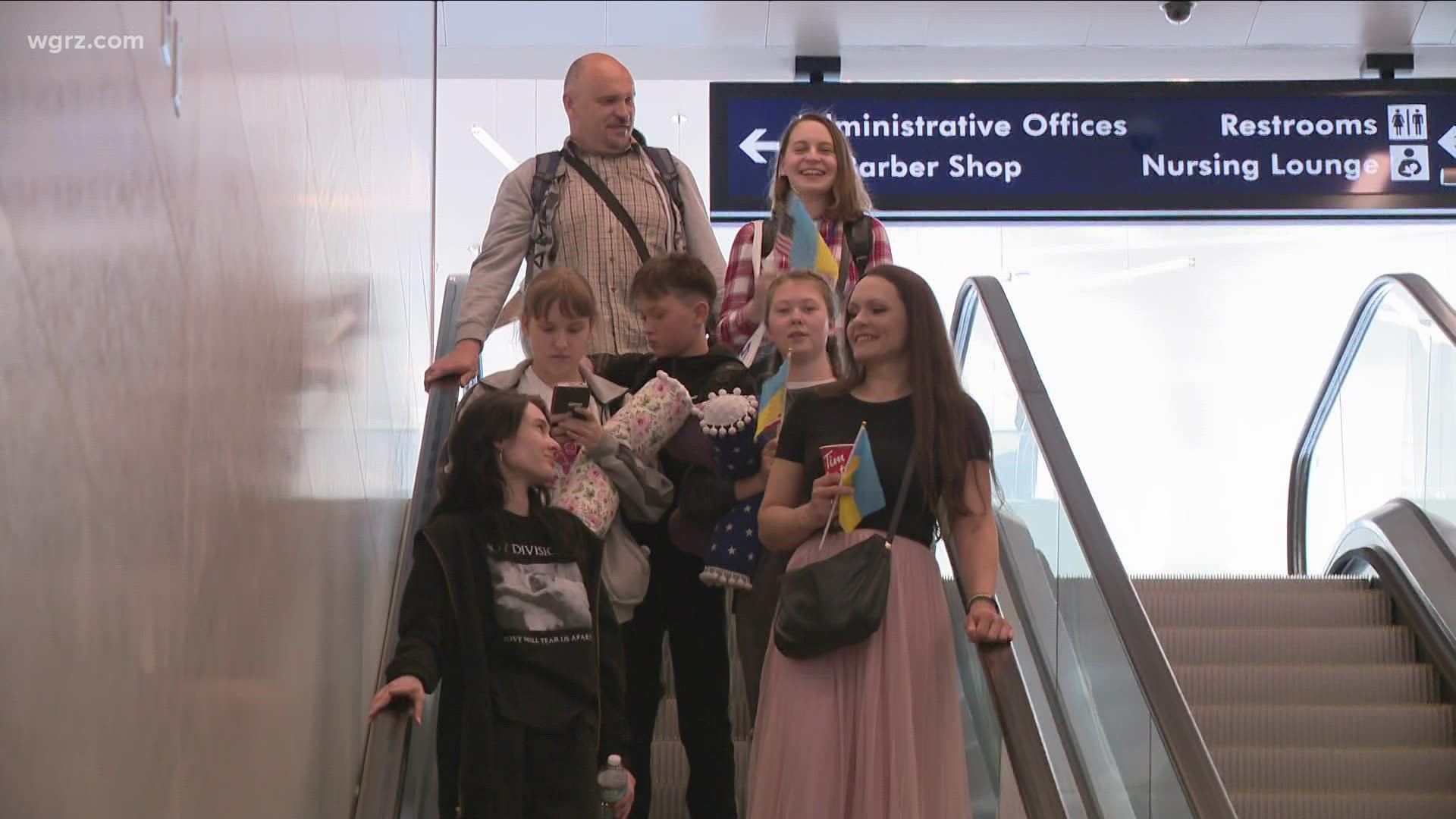Ukrainian family arrives in WNY