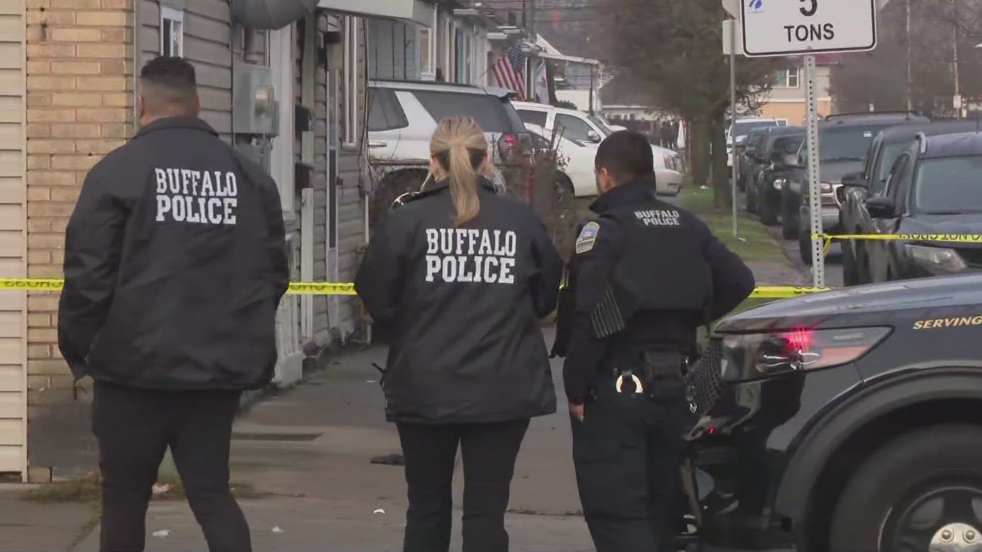 Buffalo Police investigate an Ontario Street shooting 12/11/24