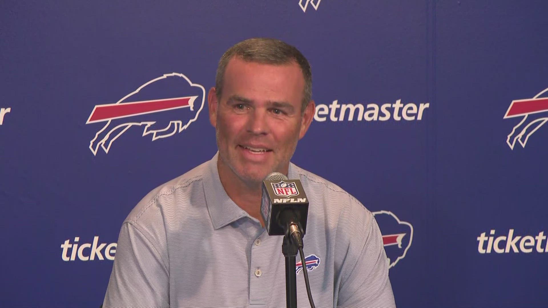 Bills GM Brandon Beane held a 4 p.m. news conference a day after the initial 53-man roster for the 2023 season was set.