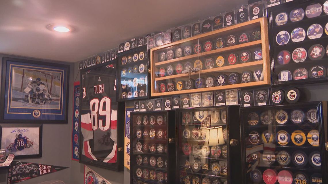 Die-hard Sabres fan turns lifelong collecting passion into a family legacy