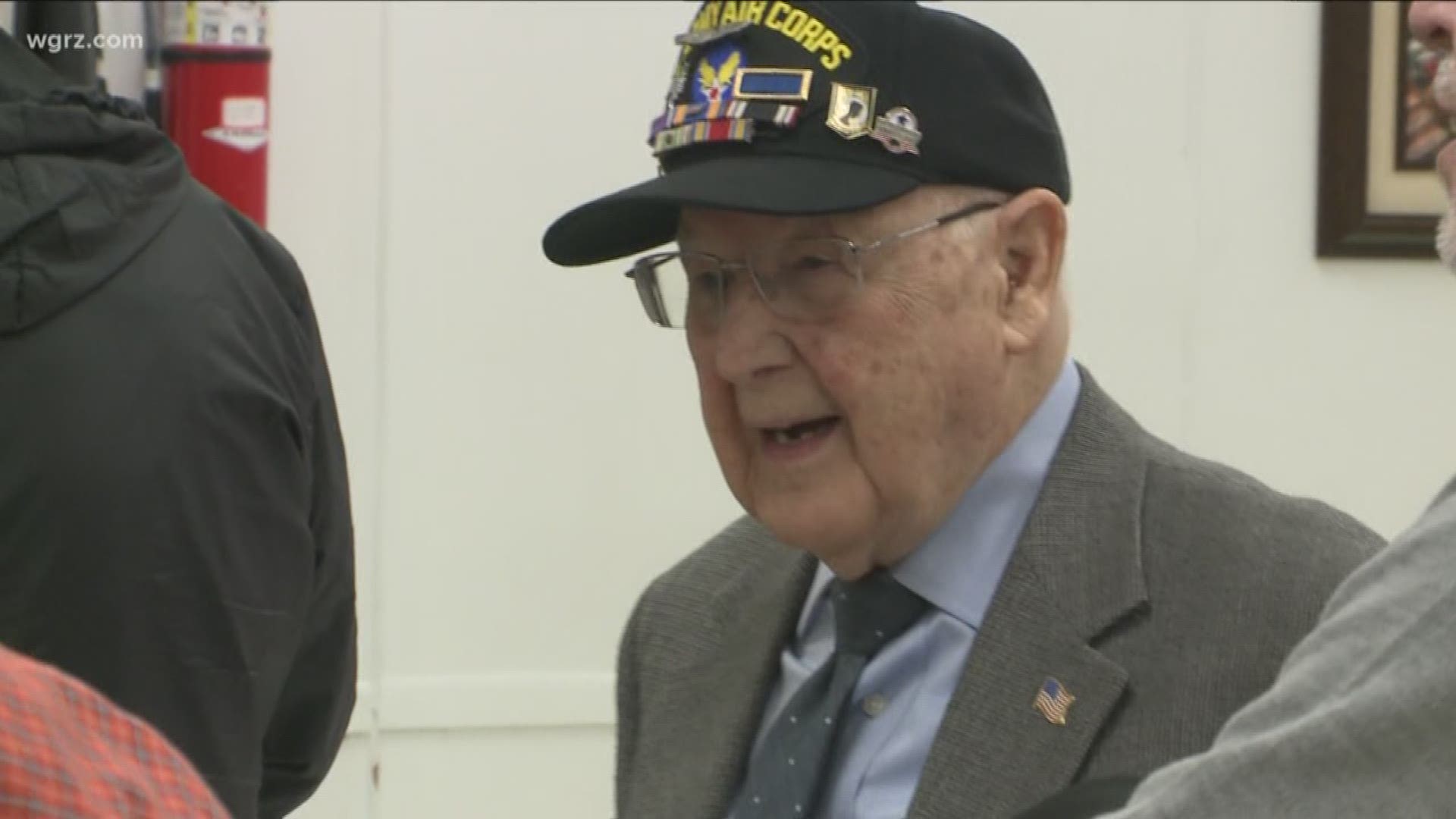 Honoring a WNY WWII Vet and former POW