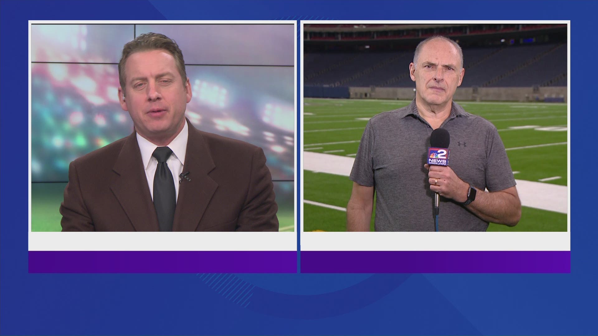 WGRZ's Adam Benigni is joined by Vic Carucci of the Buffalo News from Houston after the Bills 20-13 loss to the Texans.