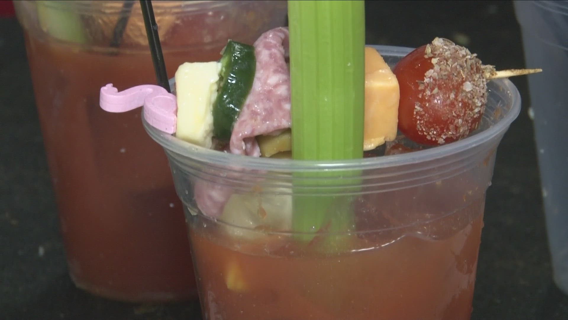 Some of the best bartenders in Buffalo competed for the "Golden Shaker" Award at the contest.