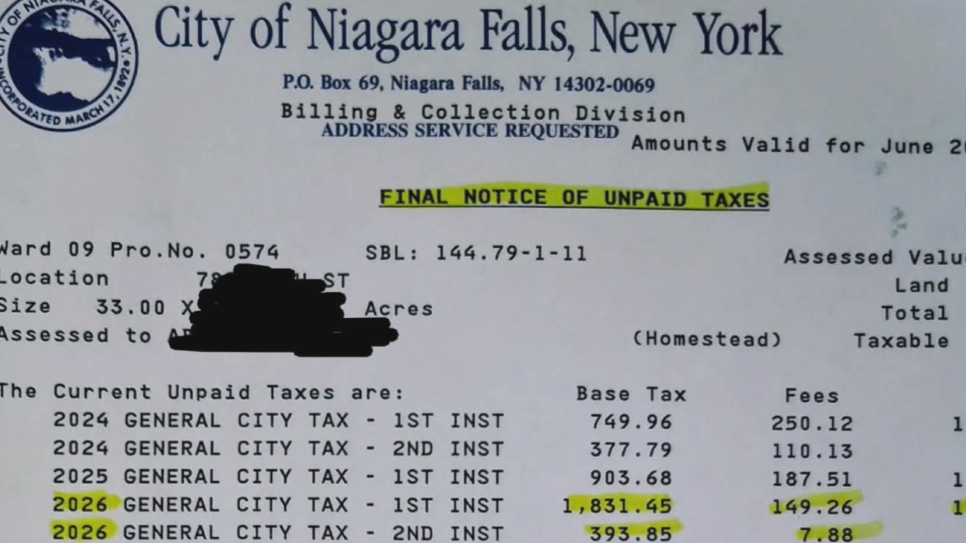 Council passes amended budget with 19% tax levy increase | wgrz.com
