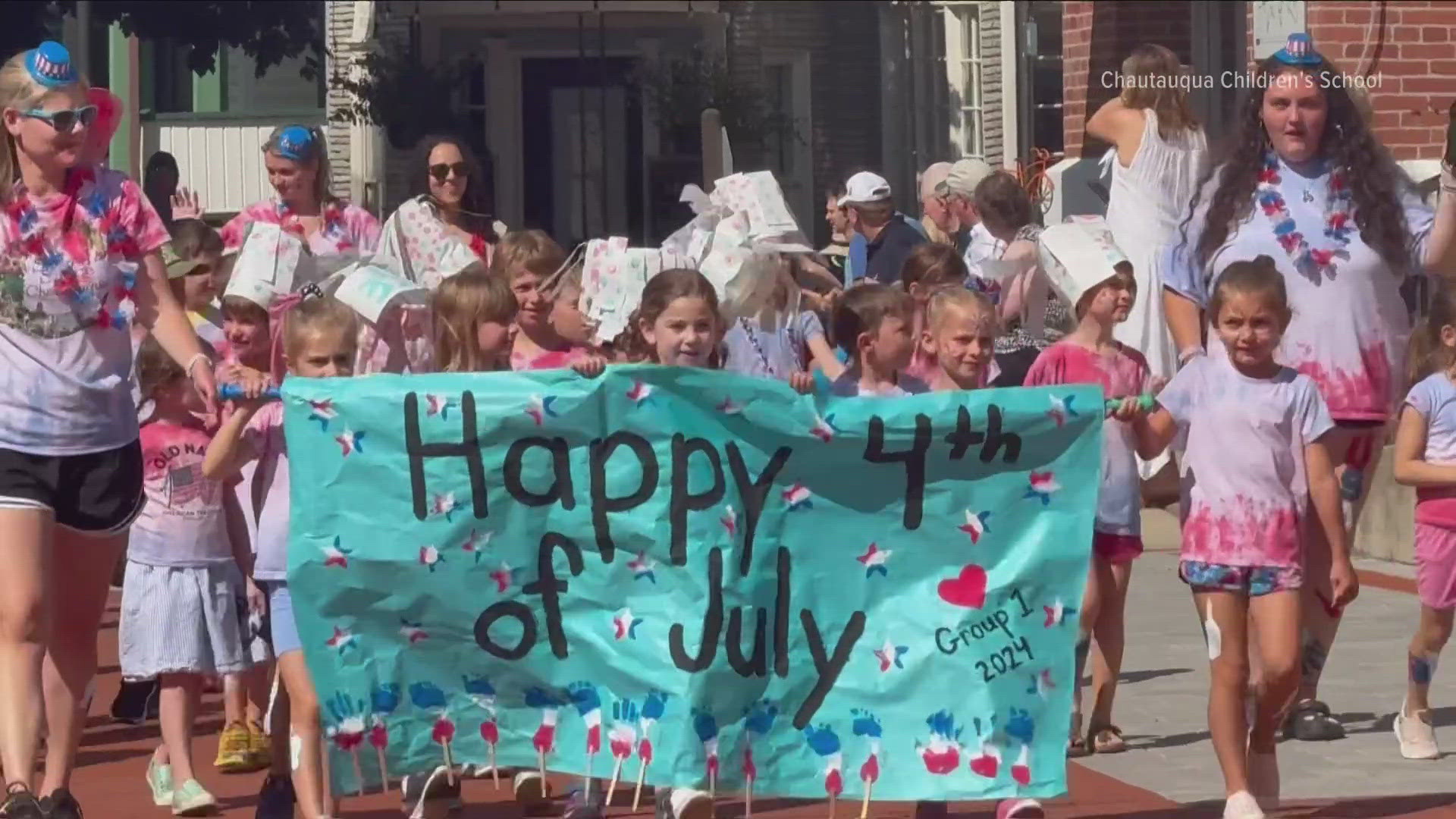 The Children's Parade at Chautauqua Institution is extra special this summer because the institution is celebrating its 150th anniversary.