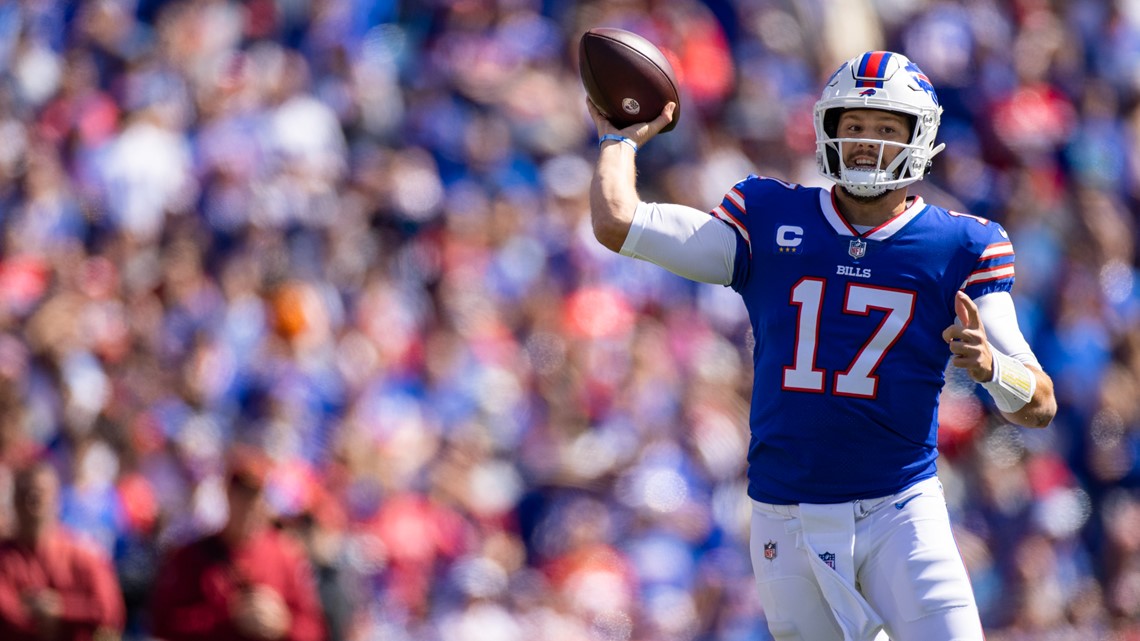 Bills QB Josh Allen named AFC Offensive Player of the Week