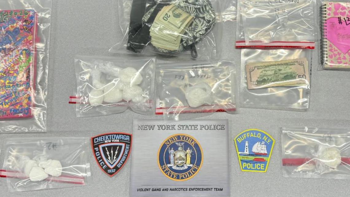 Police arrest 4 after drug and gun seizures in Cheektowaga and Buffalo