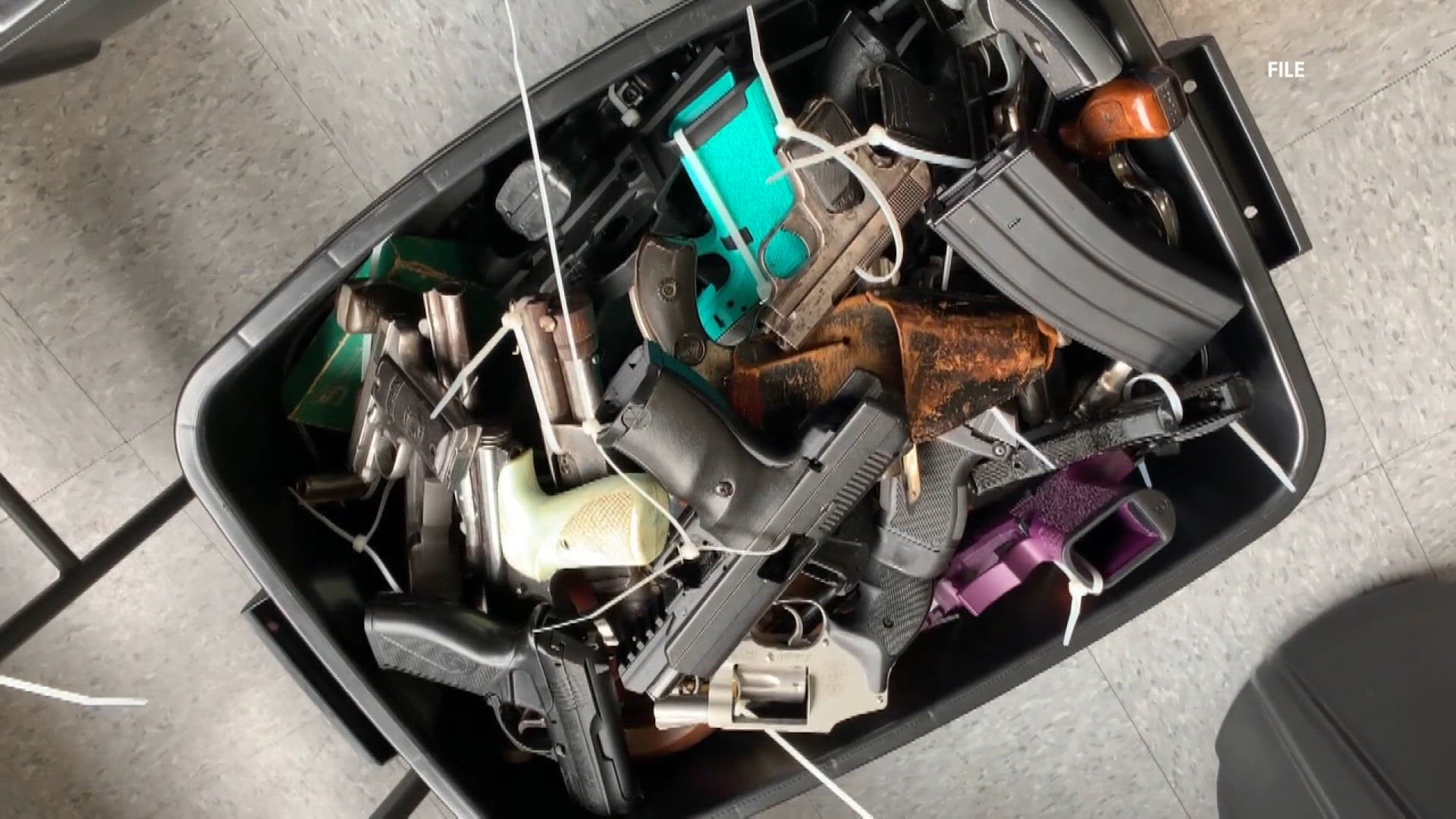 AG Leticia James reports over 10,000 guns have been secured through buy ...