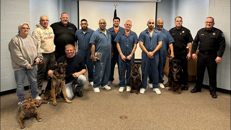 Canines graduate from Pawsitive for Heroes program