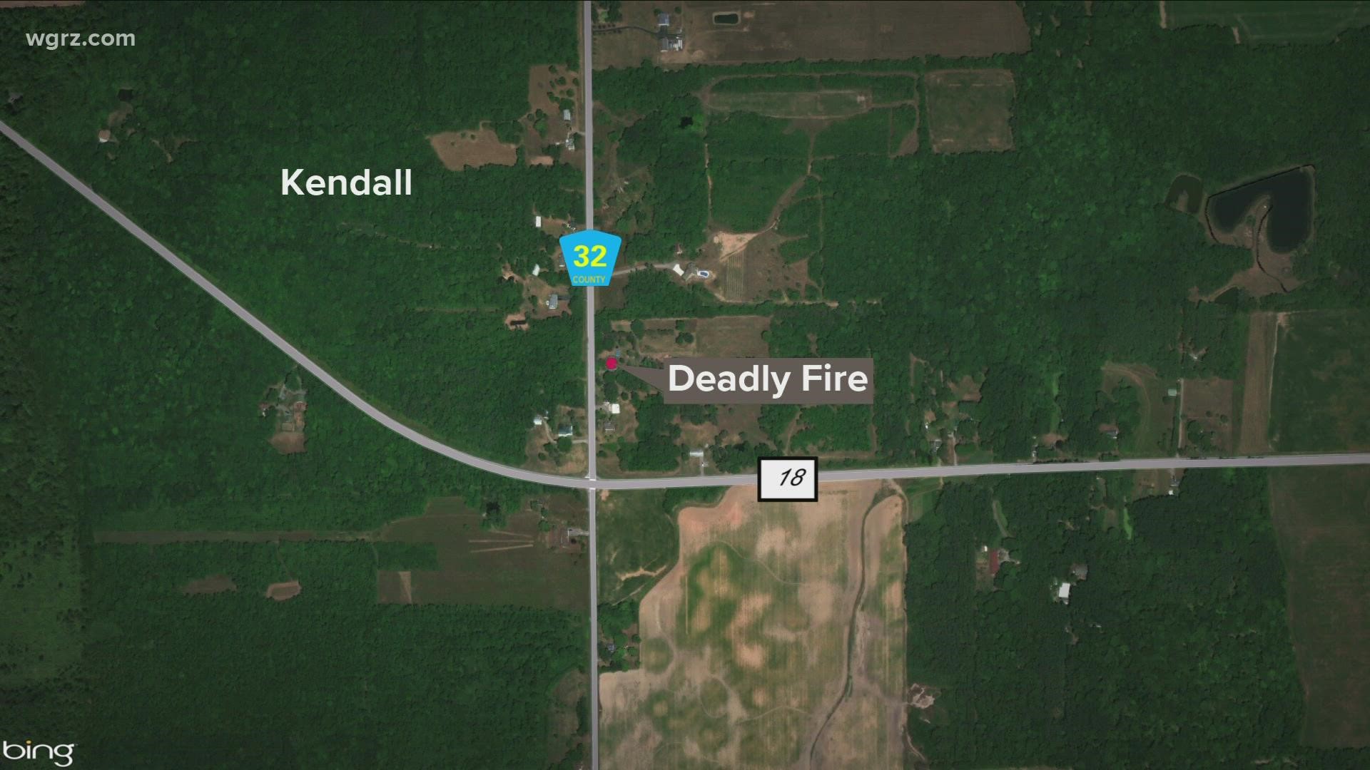 73 year old killed in orleans Co fire