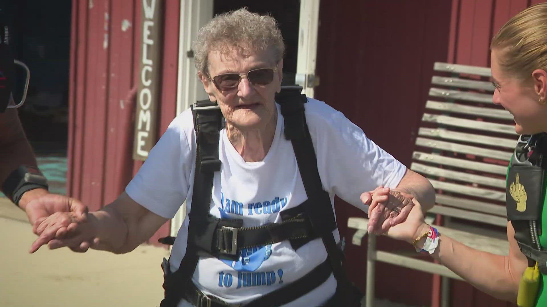 At 89, Virginia Salay fulfilled her dream by skydiving and felt an exhilarating sense of freedom she had longed for since her teenage years.