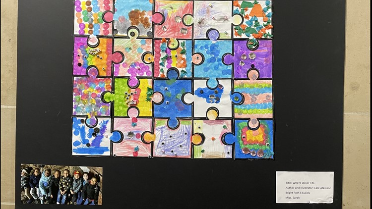 Art Club Puzzle Pieces  Class art projects, Collaborative art