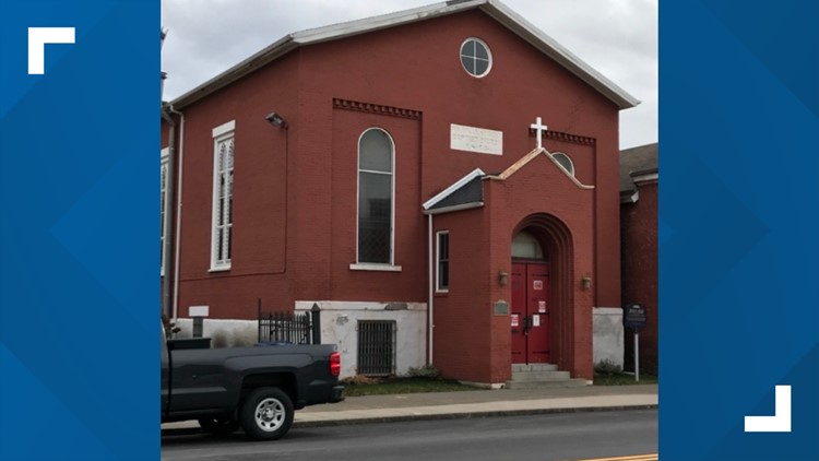 Michigan Street Baptist Church stabilization work underway