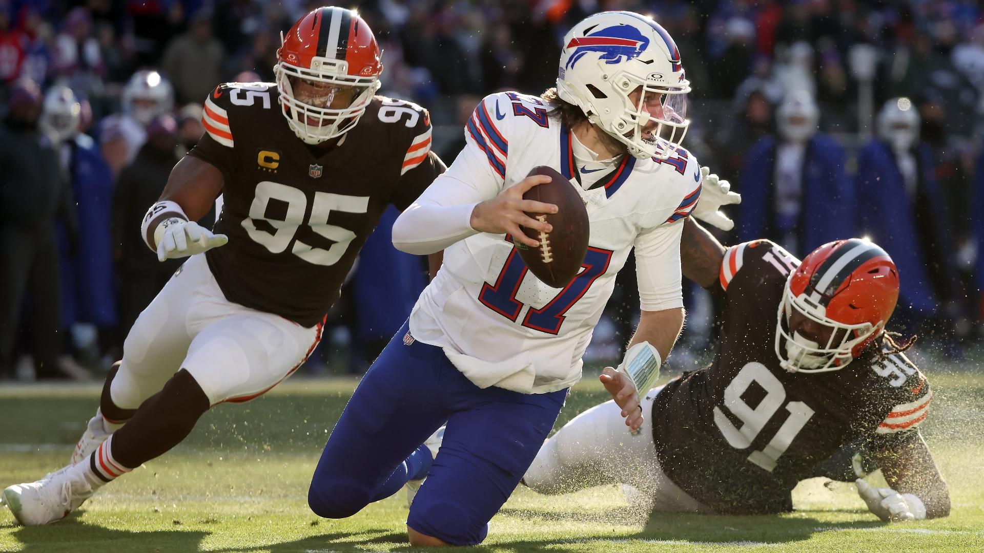 Bills beat Browns 23-20 despite Josh Allen injury scare | wgrz.com