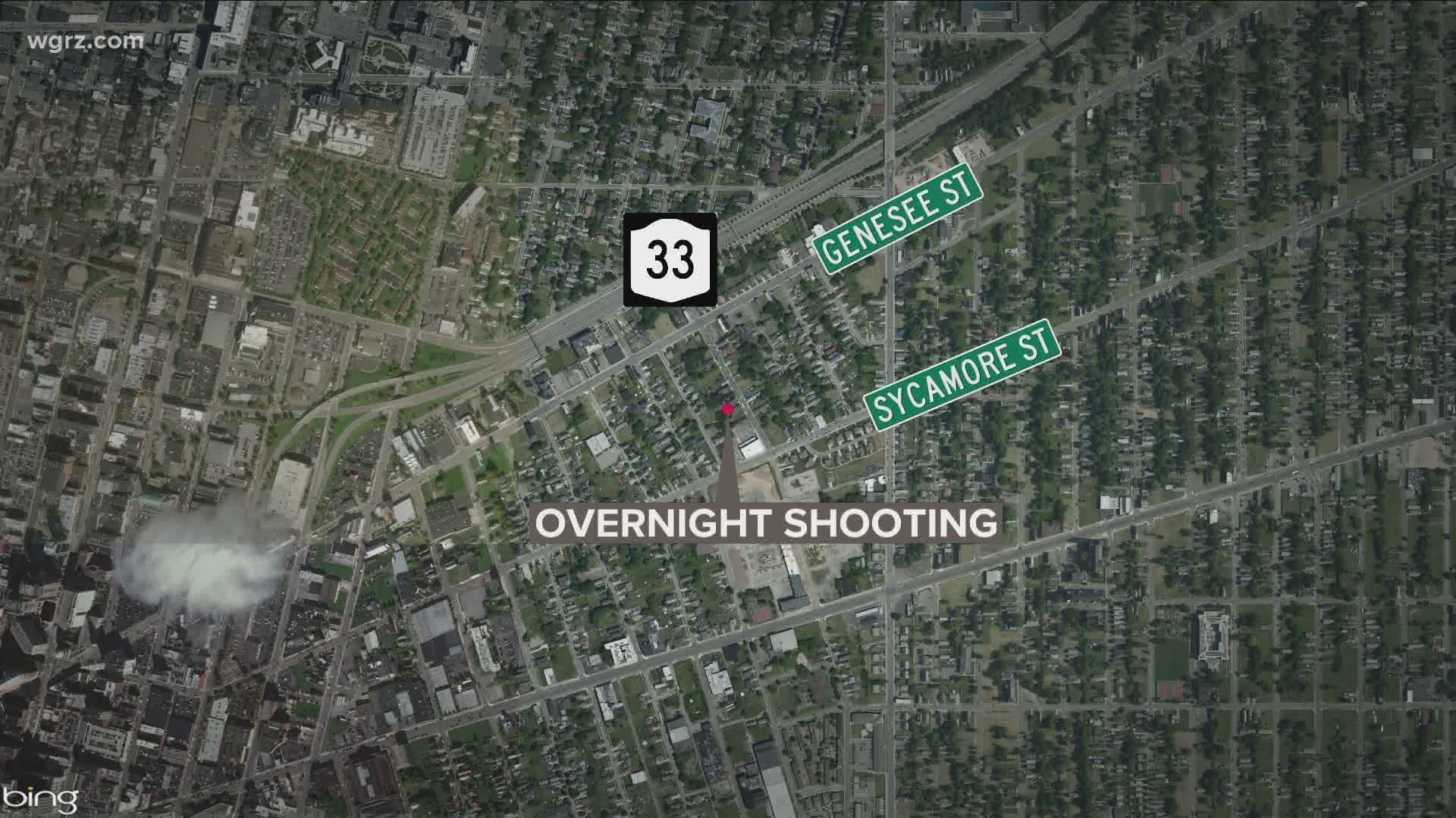 They say someone shot a 22-year-old man on Mortimer Street around one this morning, not that far from the start of the 33 downtown.