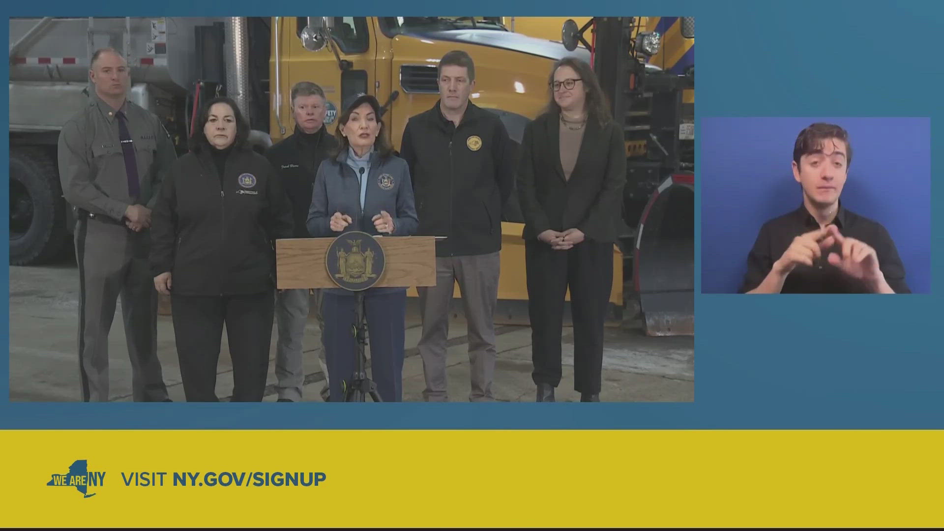 Governor Hochul declares State of Emergency ahead of severe winter ...