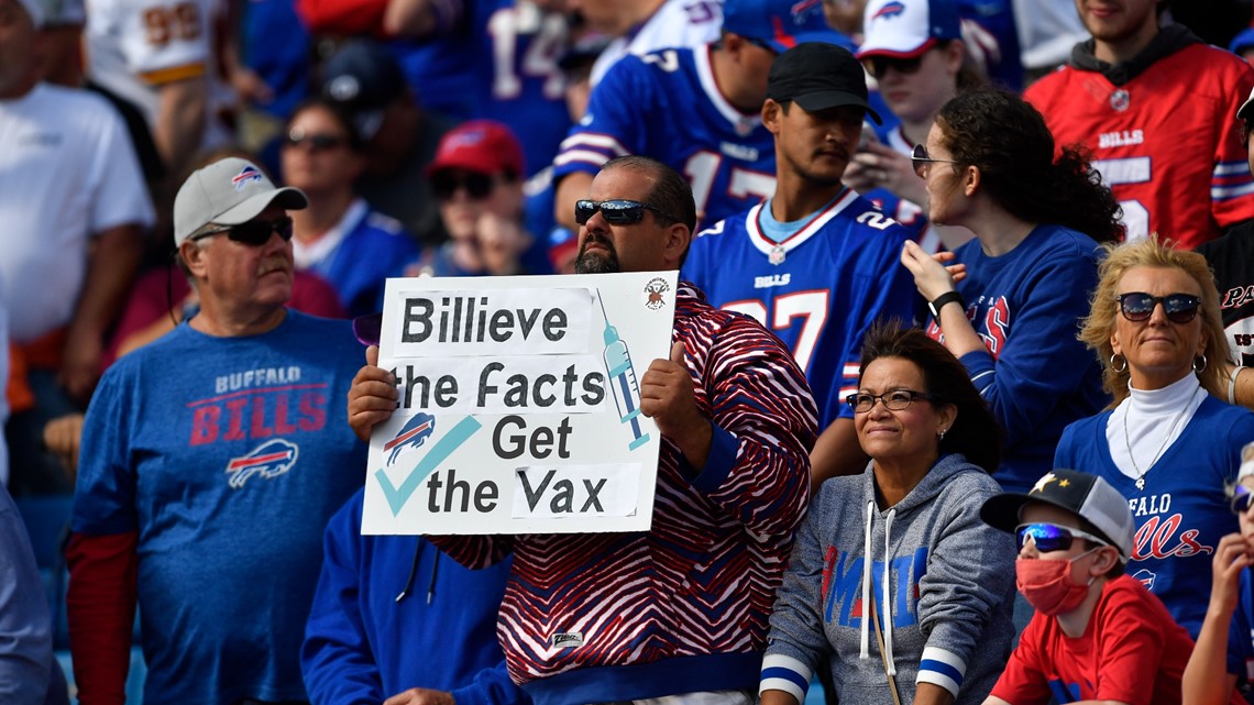 Bills change COVID-19 policy: Fans must be vaccinated to attend games