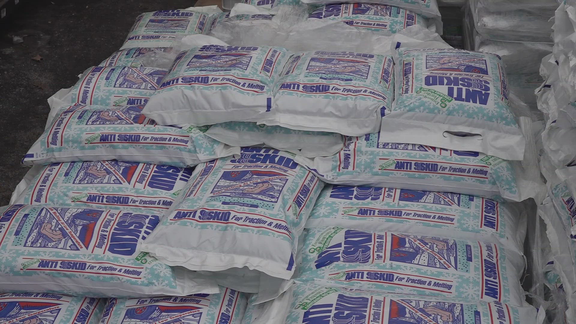 Ace Hardware in Buffalo says after the ran out of salt last week, they were able to pick up more from a company called Good Earth in Lancaster