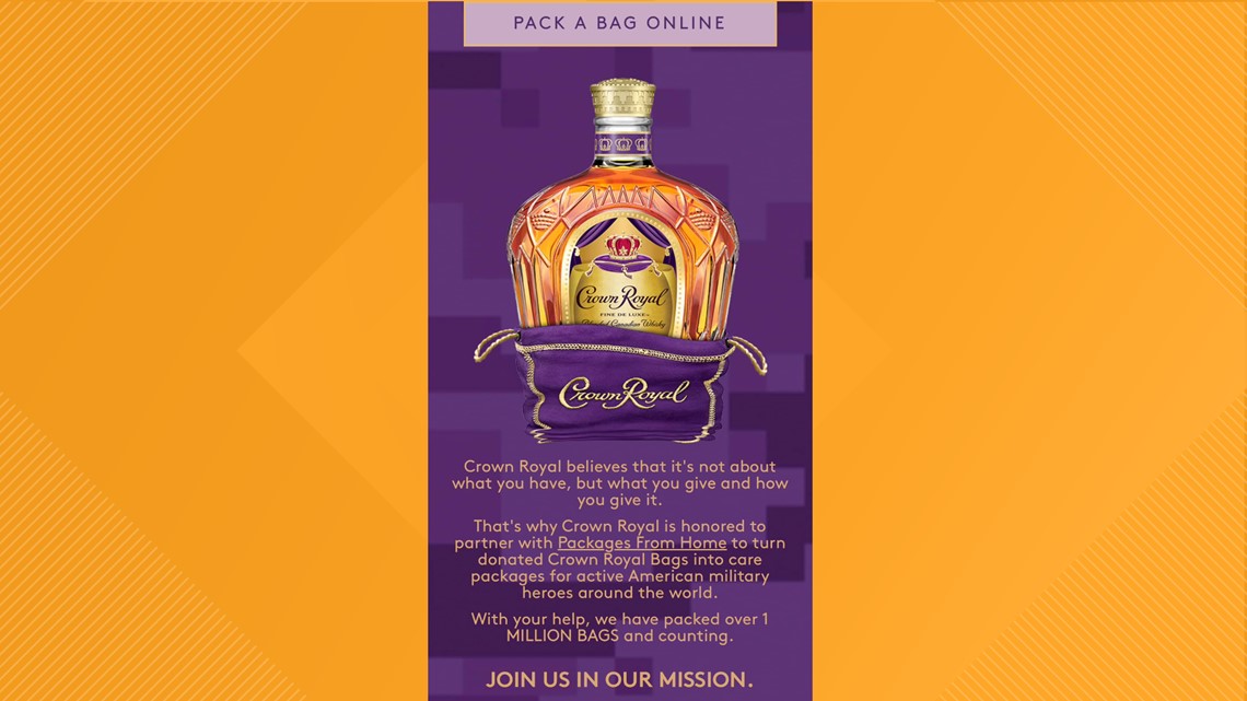 Amazon.com: Pack of 5 Crown Royal Purple Bags w/ Gold Drawstring Perfect  for Storage Gift Bags Shiftboot Carrying Dice or Games Bulk Felt Fabric for  Sewing : Arts, Crafts & Sewing
