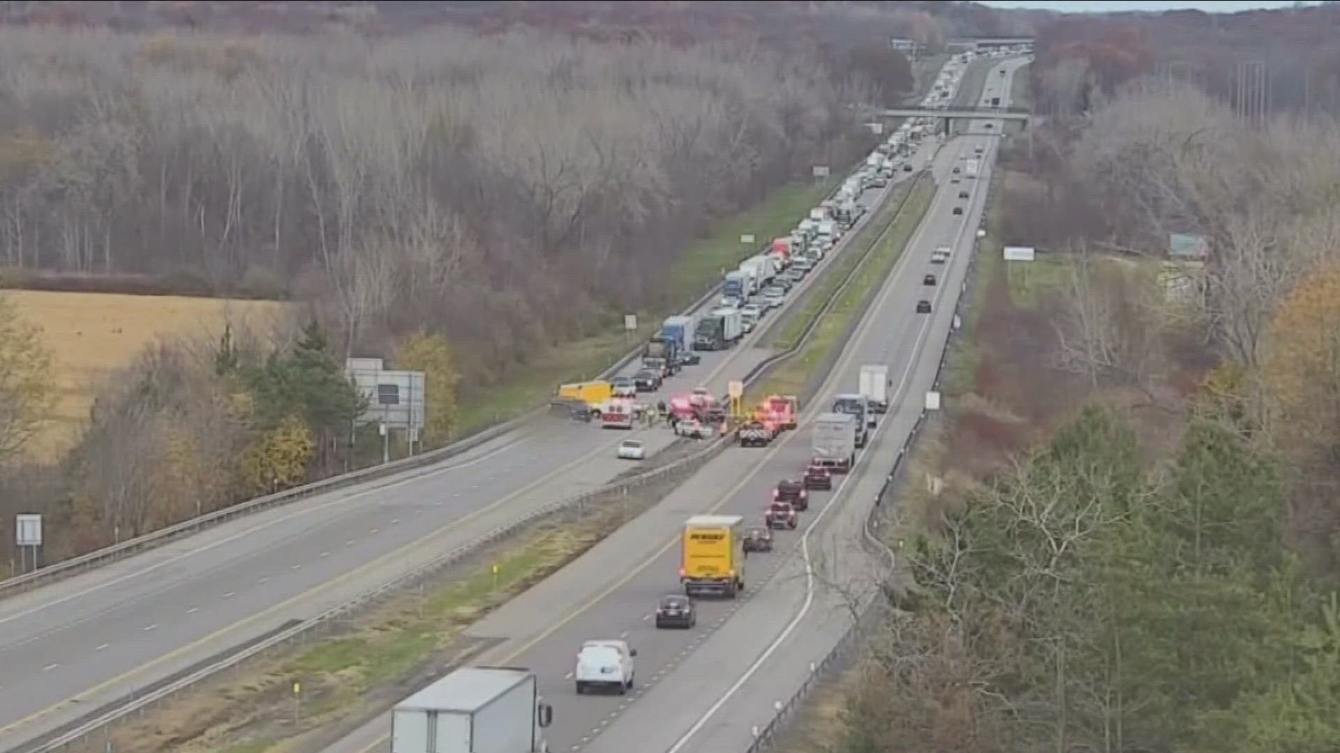 Thruway accident kills maintenance worker