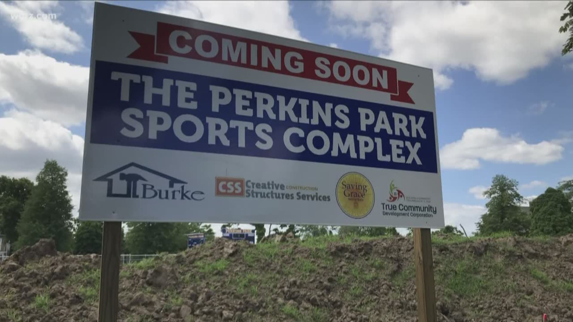 Perkins Park Sports Complex Progressing