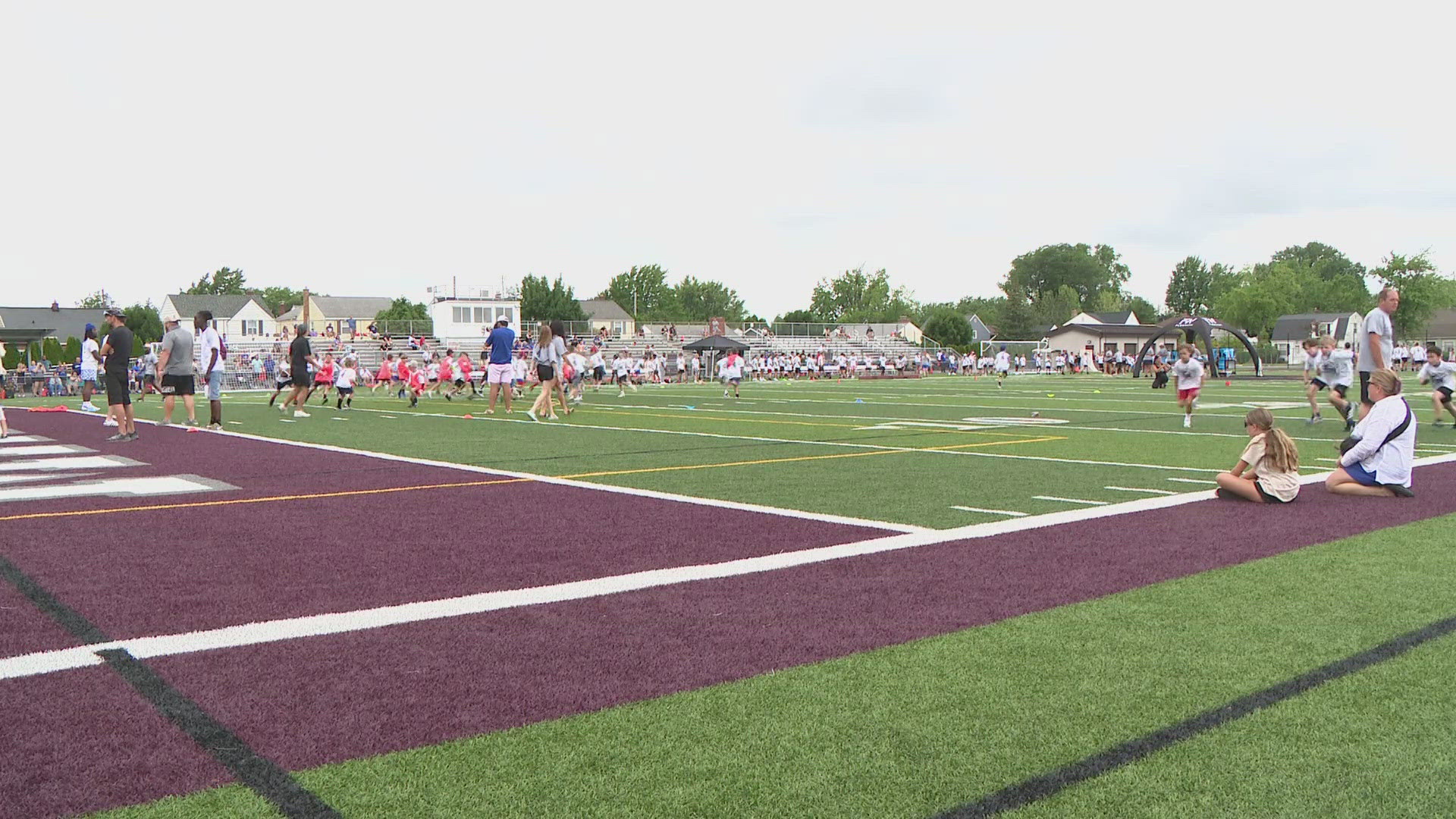 James Cook youth football camp