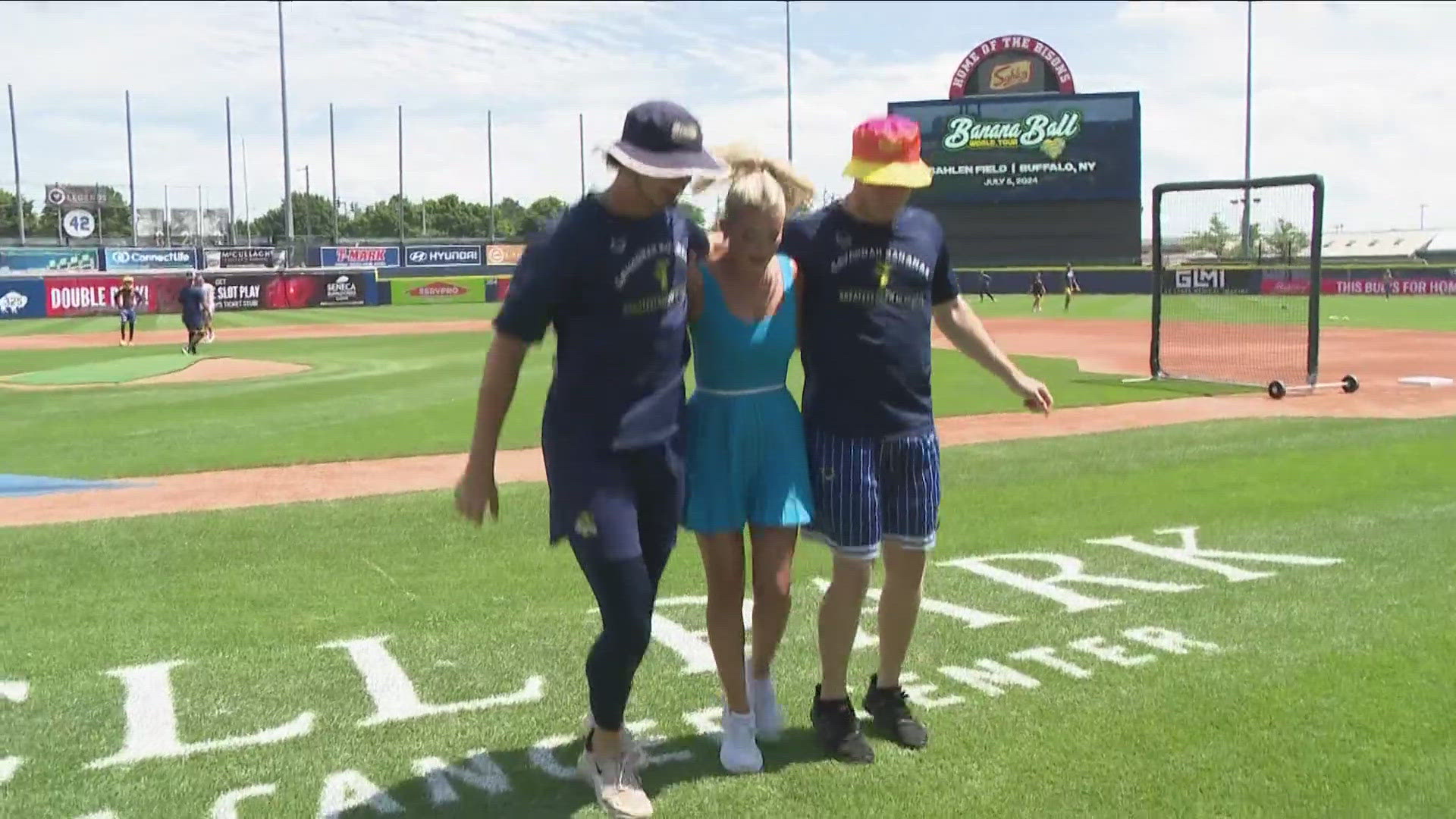 Channel 2 Lindsey Moppert had the chance to go behind the scenes before tonight's game.