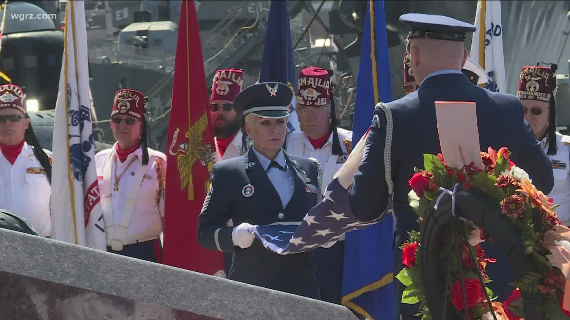 The Buffalo & Erie County Naval Park is reopening and has a full weekend of services planned to honor veterans.