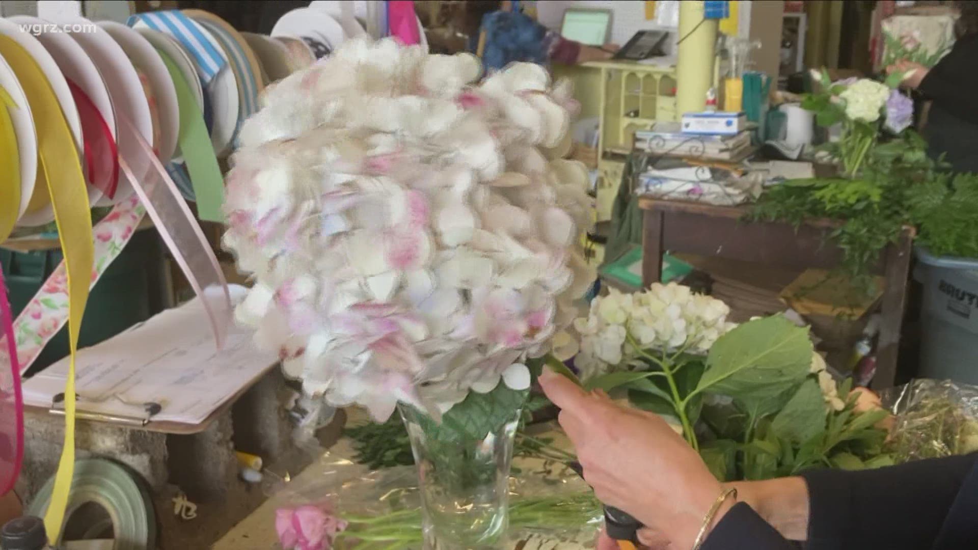 Show Mom you love her with flowers from a local shop. Kevin O'Neill talked to some WNY florists on why buying local is better.