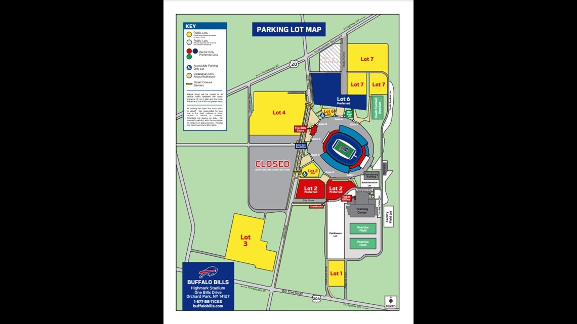 Highmark Stadium Seating Chart 