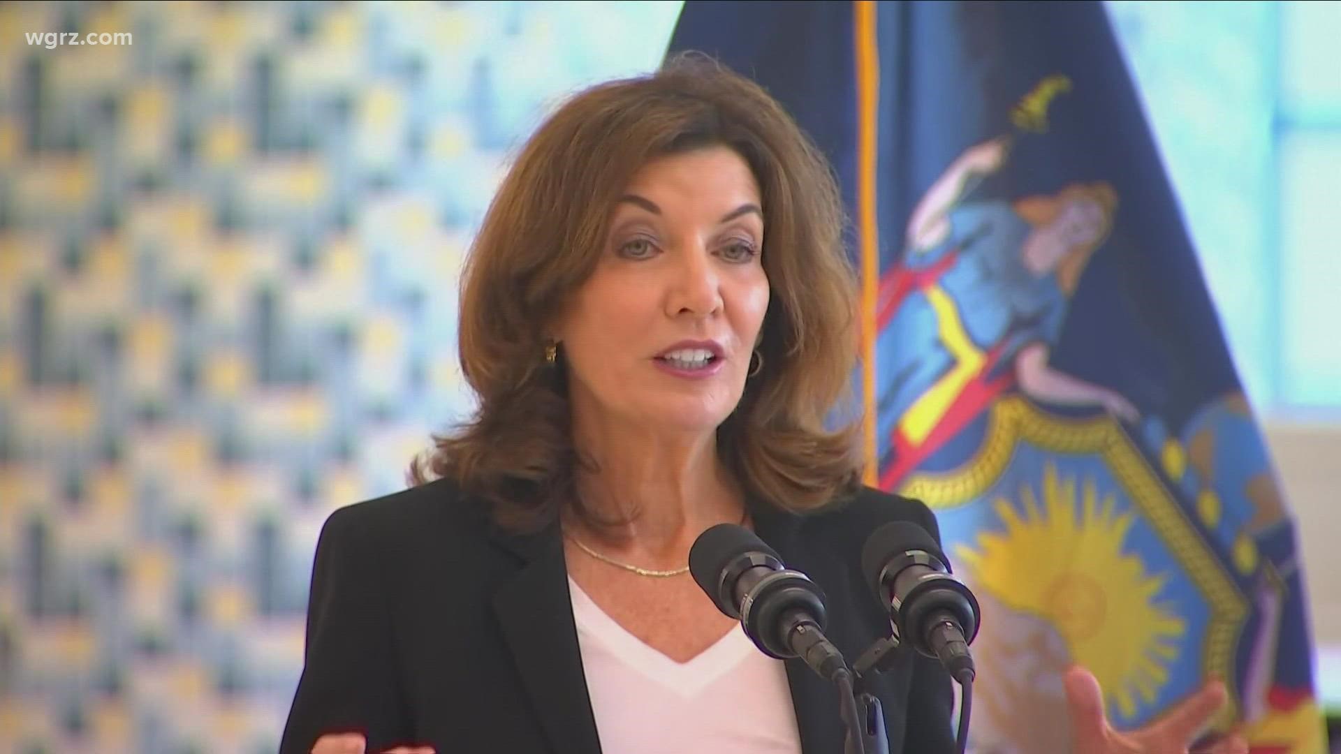 A complicated team building process for her upcoming administration as governor as well as an expensive upcoming campaign are on Hochul's docket.