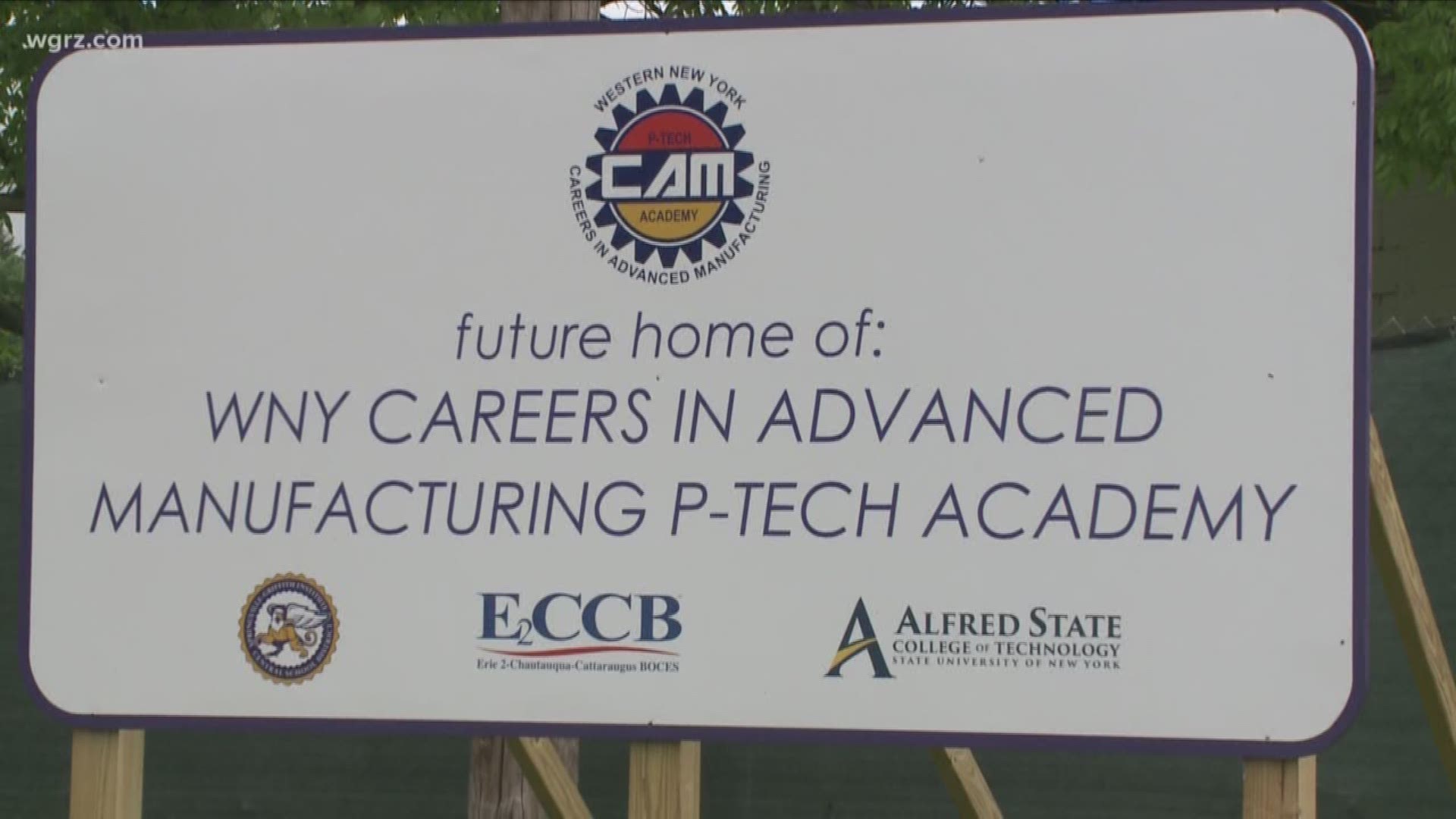it's partnering with Alfred State College to offer students programs to get them ready for college and careers in construction and computers.