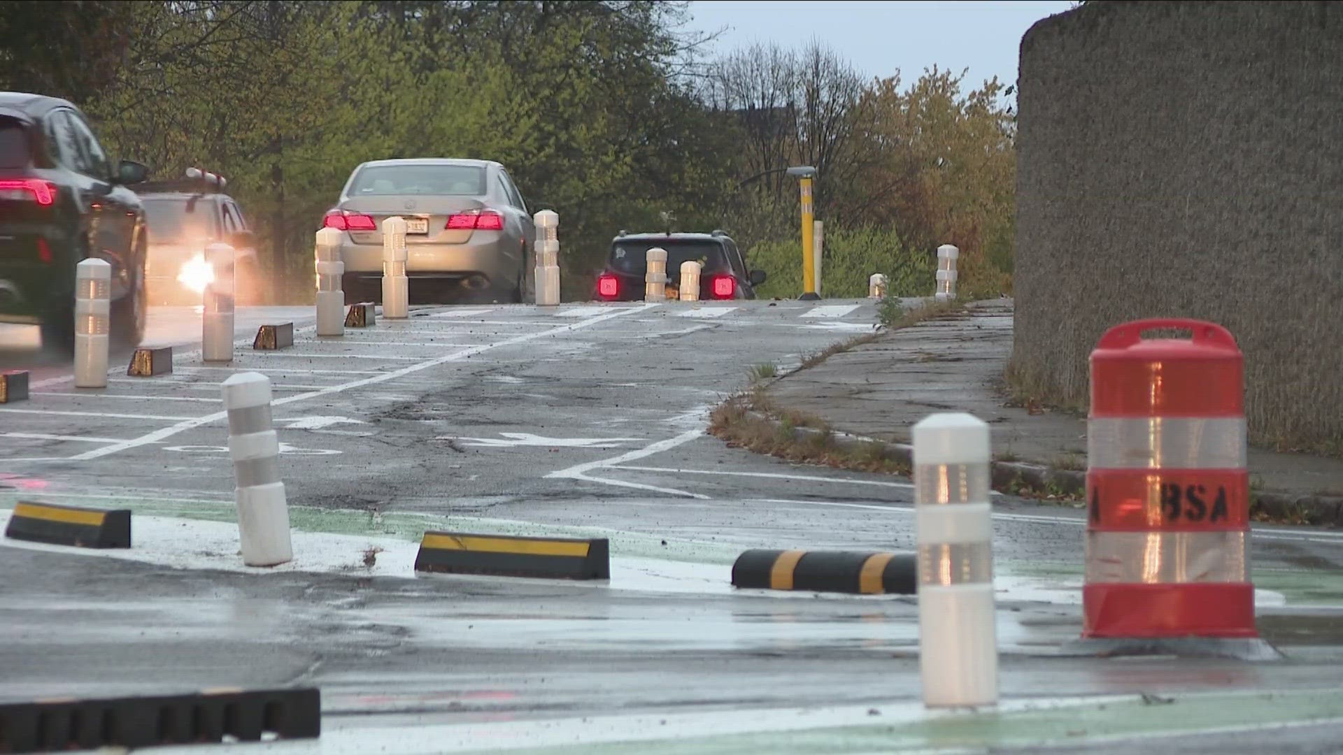 Parkside, where it meets Linden Avenue, will be modified again to deal with motorist confusion and winter weather that's on the way.