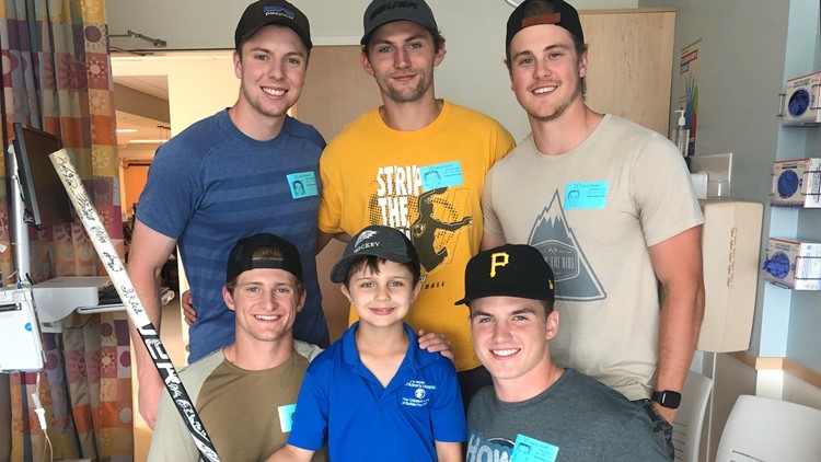 Meet 11-year-old Jack Marchetta, who inspires Niagara men's hockey