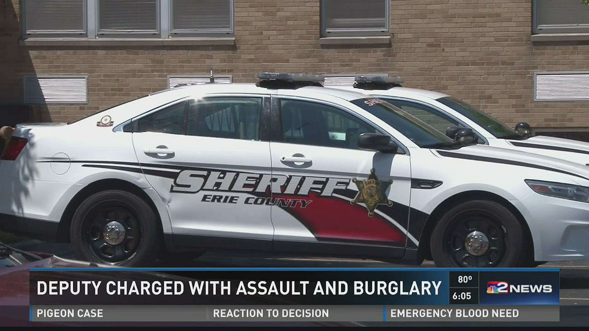 Deputy Charged With Assault And Burglary