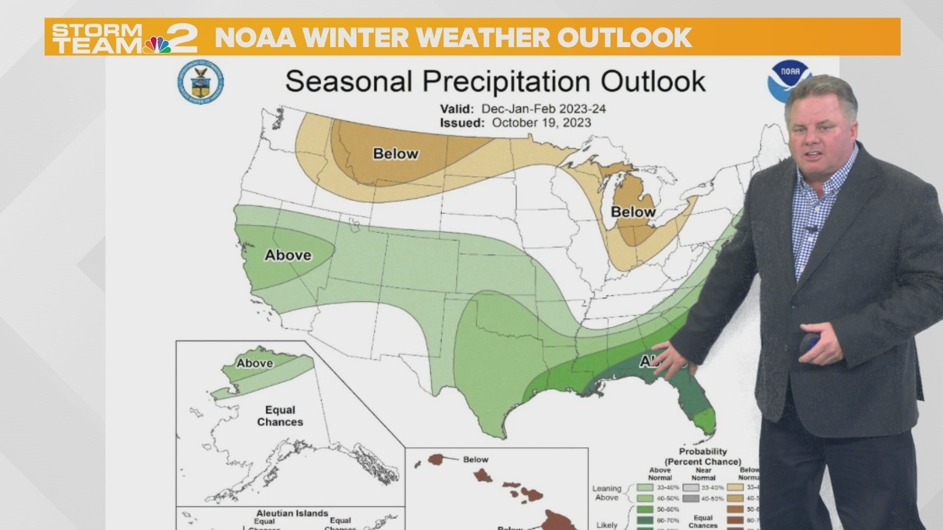 Storm Team 2 Meteorologist Patrick Hammer shows how an El Nino will affect the upcoming winter season.
