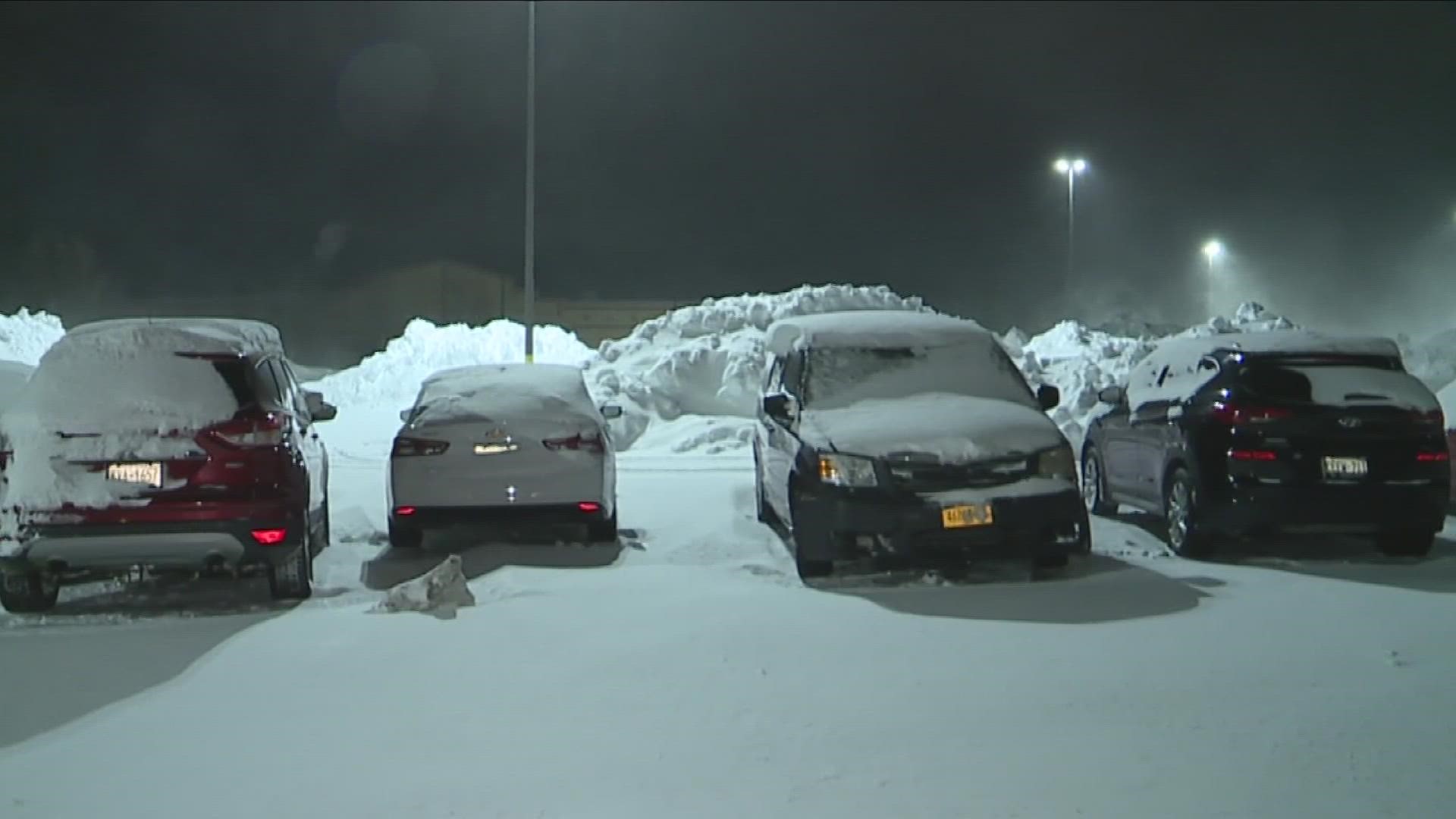 County officials created a website of vehicles that were towed during the winter storm