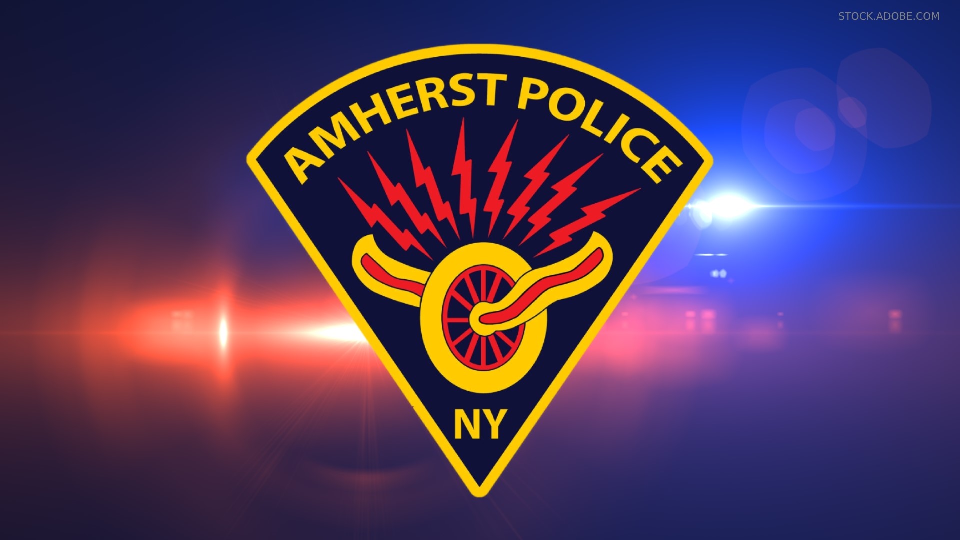 Amherst Police said the sequence of events began when officers attempted to stop "multiple suspicious vehicles" that were in the area of Millersport Highway.