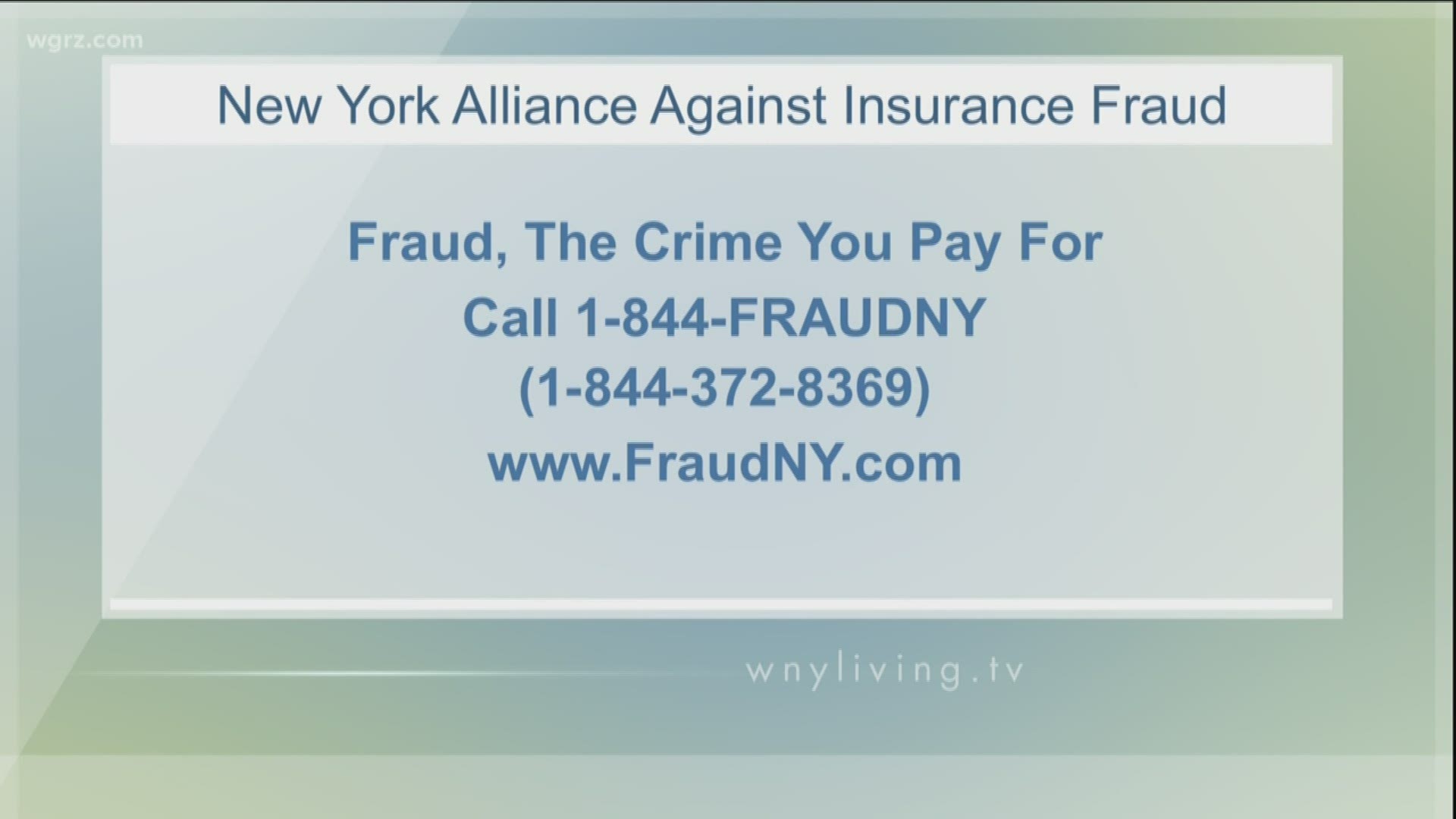 WNY Living - June 29 - New York Alliance Against Insurance Fraud (SPONSORED CONTENT)