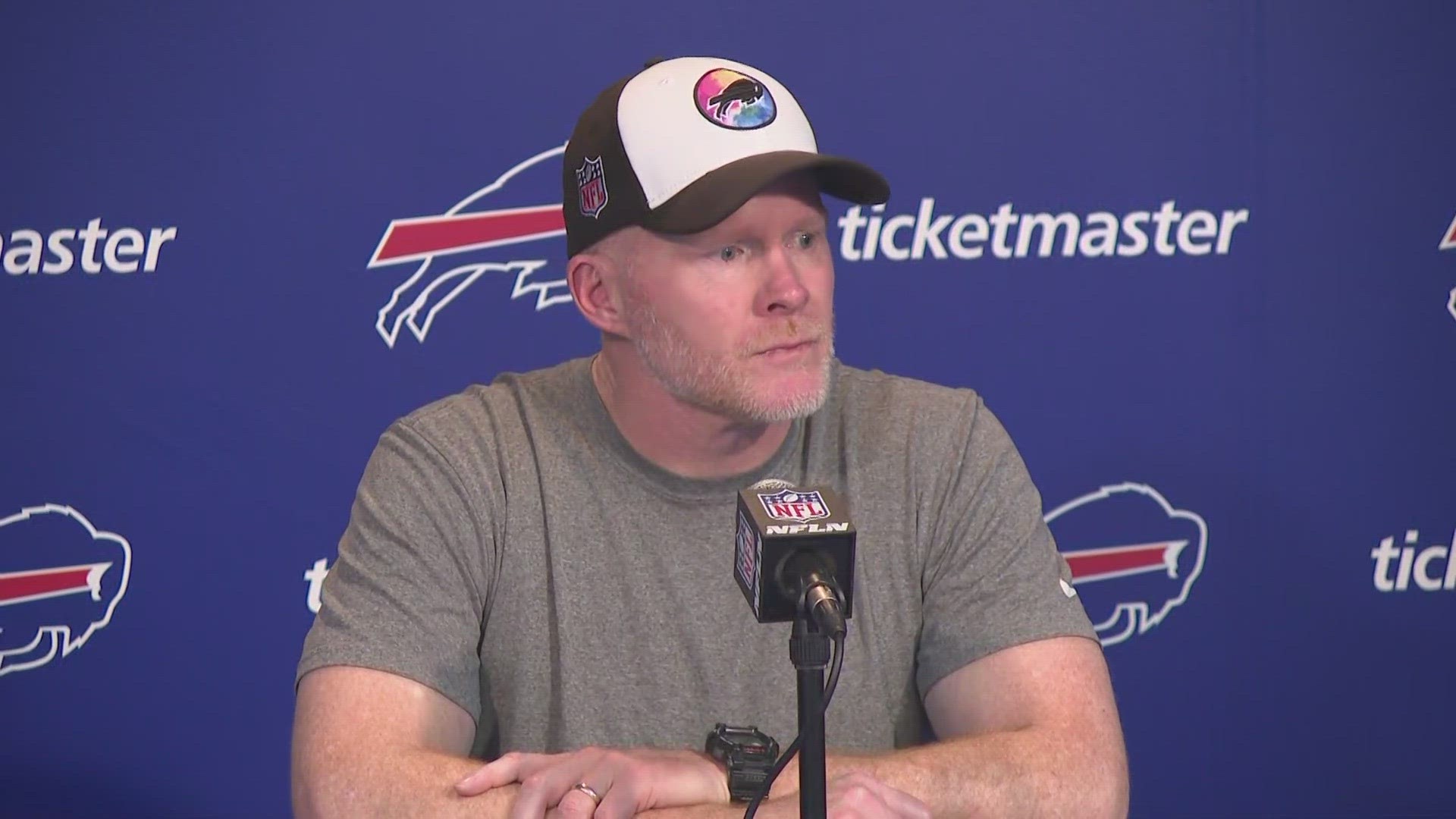 Bills head coach Sean McDermott provides an update on the team this week.