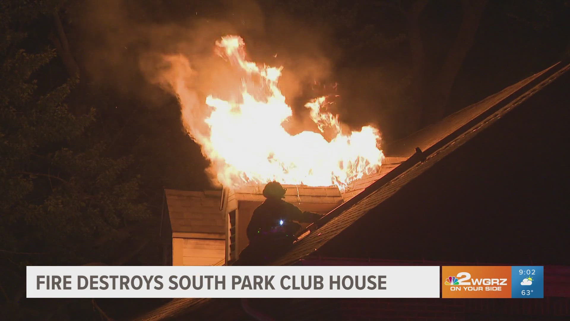 A fire at South Park Golf Course Clubhouse caused $375k in damages. Buffalo Fire Department continues to investigate.
