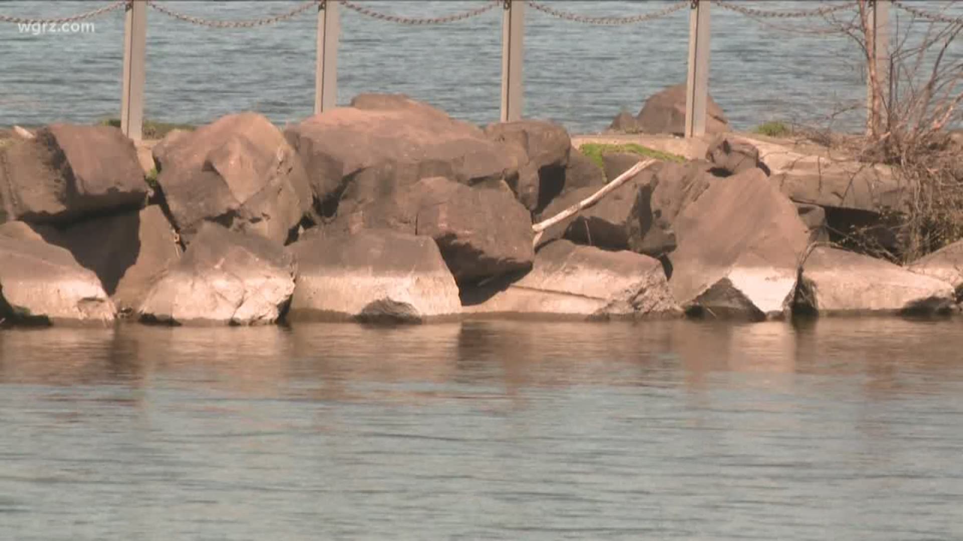 After a calm few days, lakeshore property owners worry about what could follow.