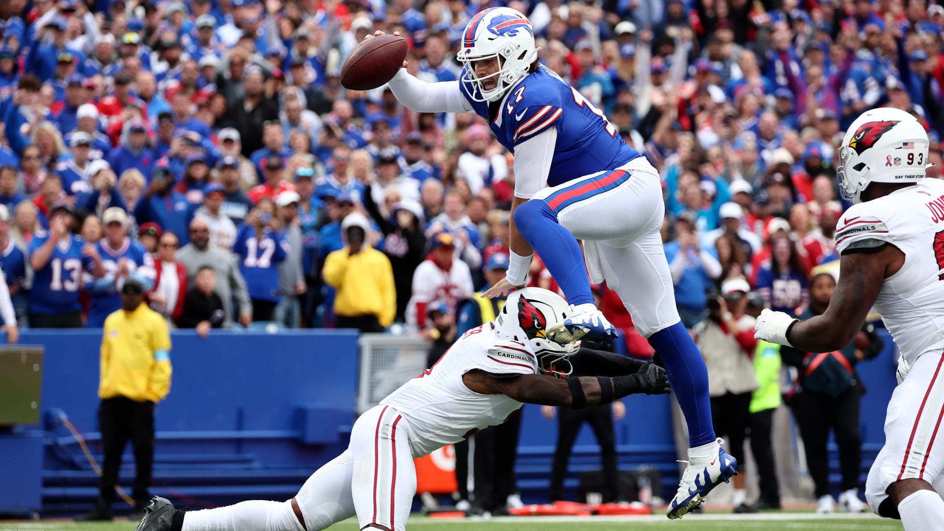 From Air Allen to Rousseau wreaking havoc, the bad turned to good Sunday for the Bills vs Arizona. Jon Scott, Lindsey Moppert, and Vic Carucci give their thoughts