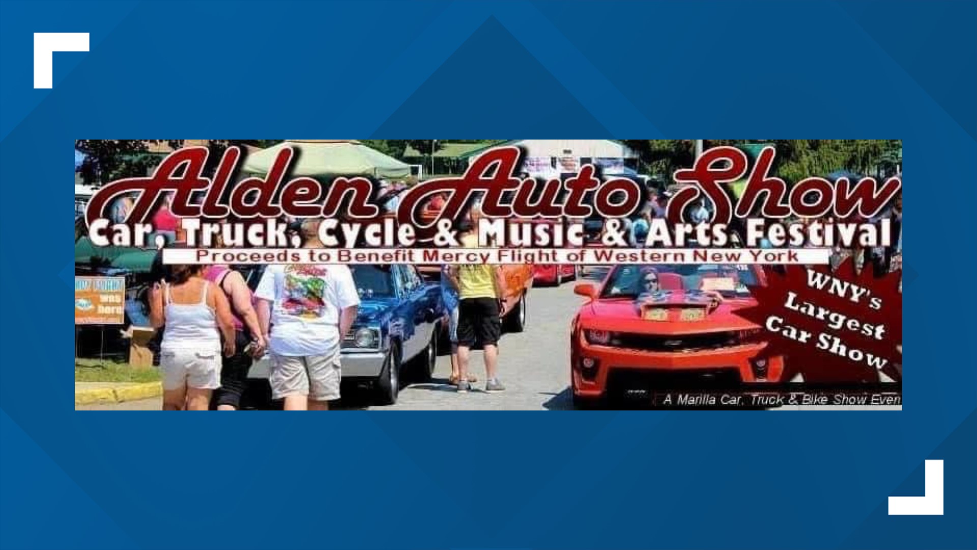 19th annual car show in Alden this weekend