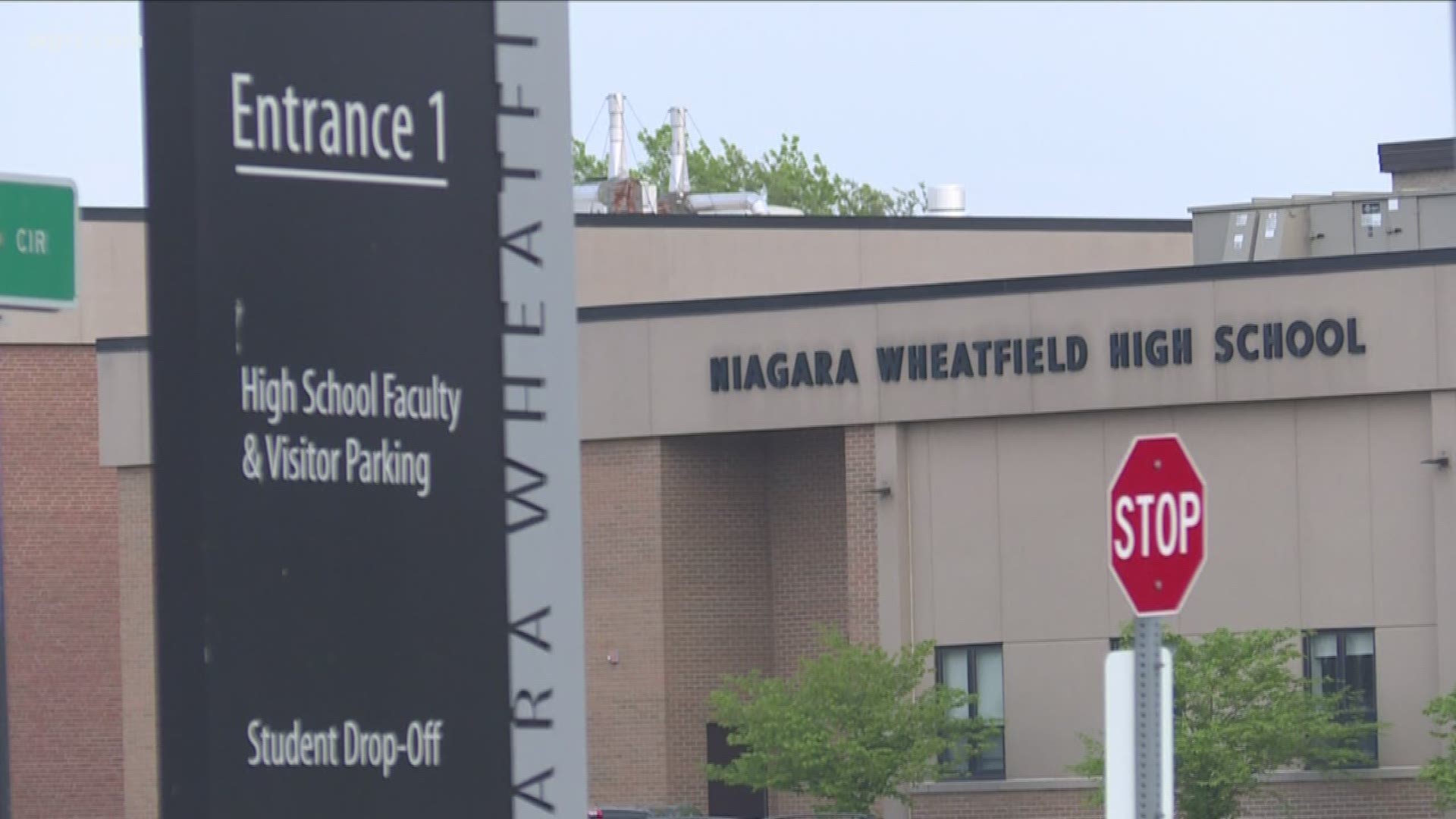 Niagara wheatfield High school is dealing with controversy. The Superintendent is responding to a rape case involving two high school students.