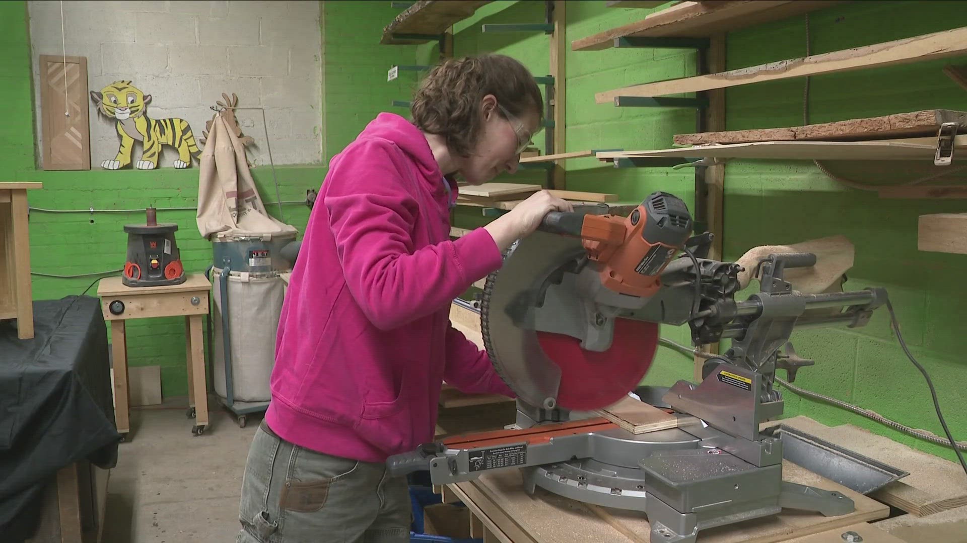 the Foundry is offering a free workshop series called "Women in Woodworking: Furniture as Fine Art" where ten women will make and design their own table.