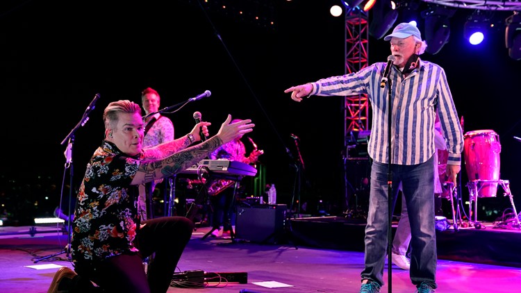 The Beach Boys performing in Chautauqua County in August
