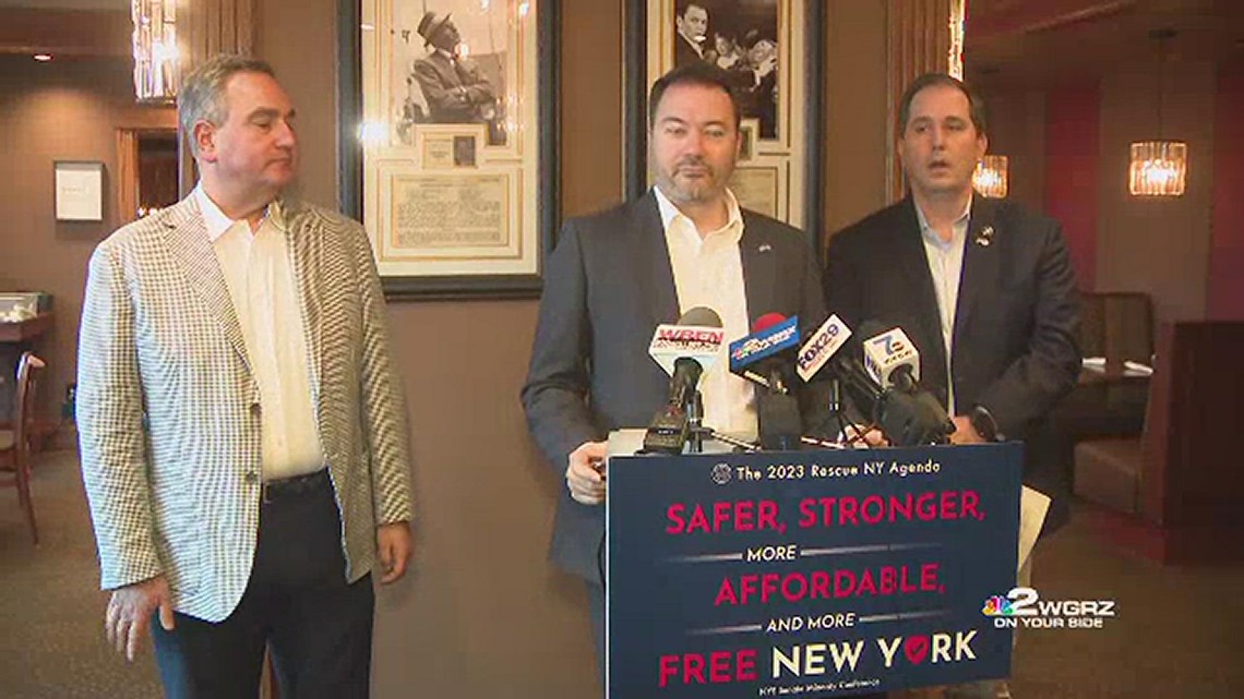 WNY lawmakers hold news conference about gas stoves
